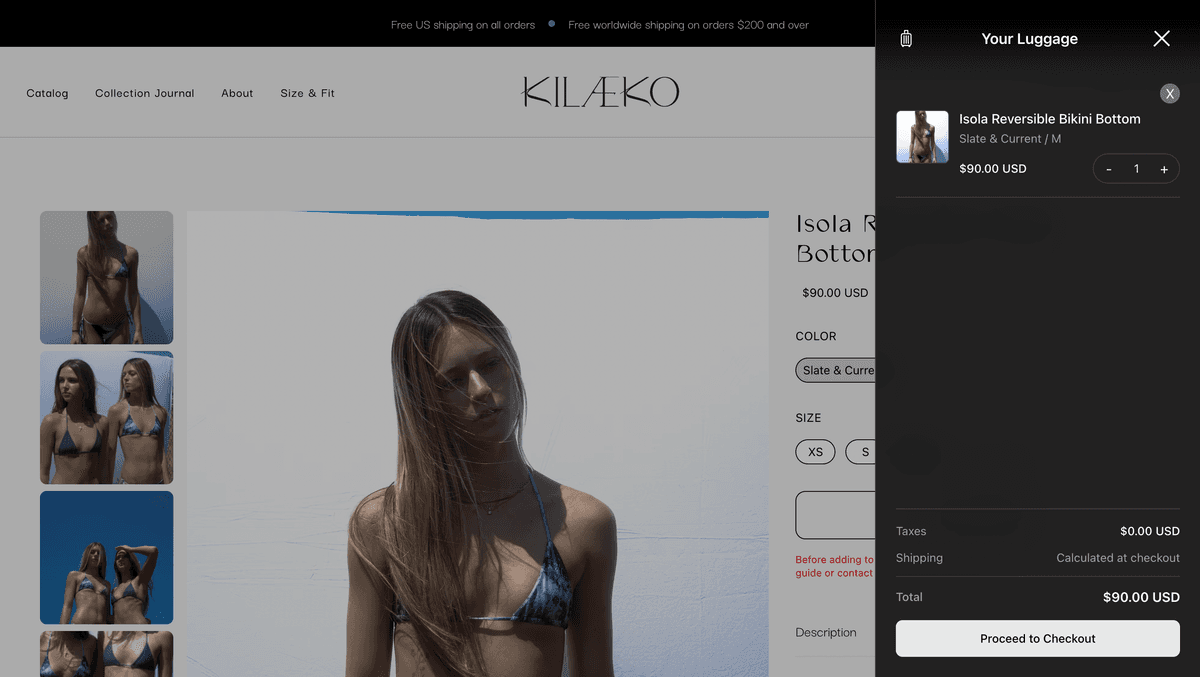E-commerce Platform for Kilaeko – Built with Next.js & Shopify screenshot 3