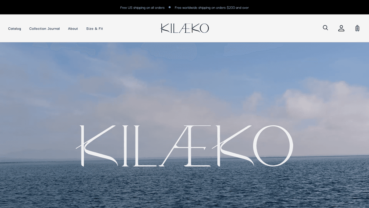 E-commerce Platform for Kilaeko – Built with Next.js & Shopify screenshot 1